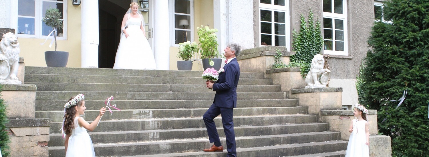 Gutshaus Volzrade Herrenhaus Hochzeit Brautpaar